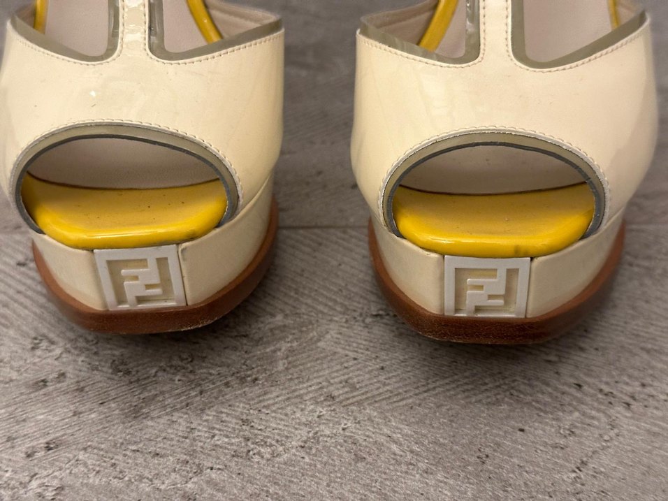 Fendi orjinal  Platform Topuklu Kadın Ayakkabı - Görsel 3