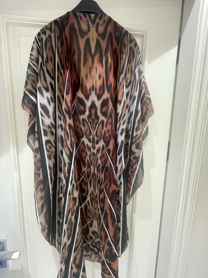 Ayyıldız taşlı  plaj elbisesi - Görsel 3