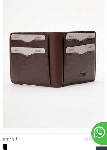 Hakiki deri Kahverengi Erkek Cüzdan - Görsel 2