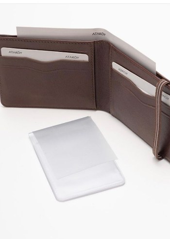 Hakiki deri Kahverengi Erkek Cüzdan - Görsel 3