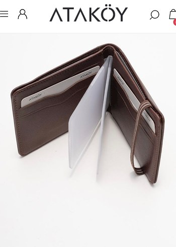 Hakiki deri Kahverengi Erkek Cüzdan - Görsel 6