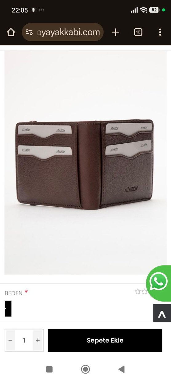 Hakiki deri Kahverengi Erkek Cüzdan - Görsel 2