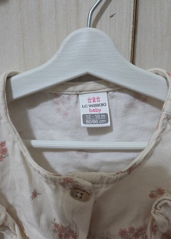 Kız Çocuk Pamuklu Uzun Kollu Baskılı Gömlek - Görsel 2