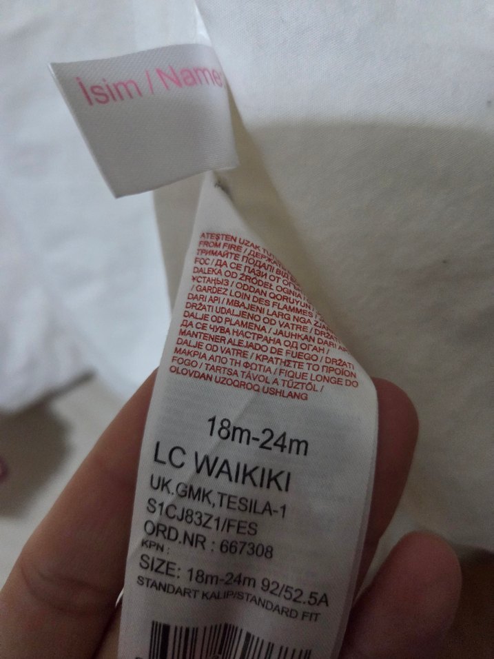 Kız Çocuk Beyaz Nakışlı Pamuklu Gömlek - Görsel 2