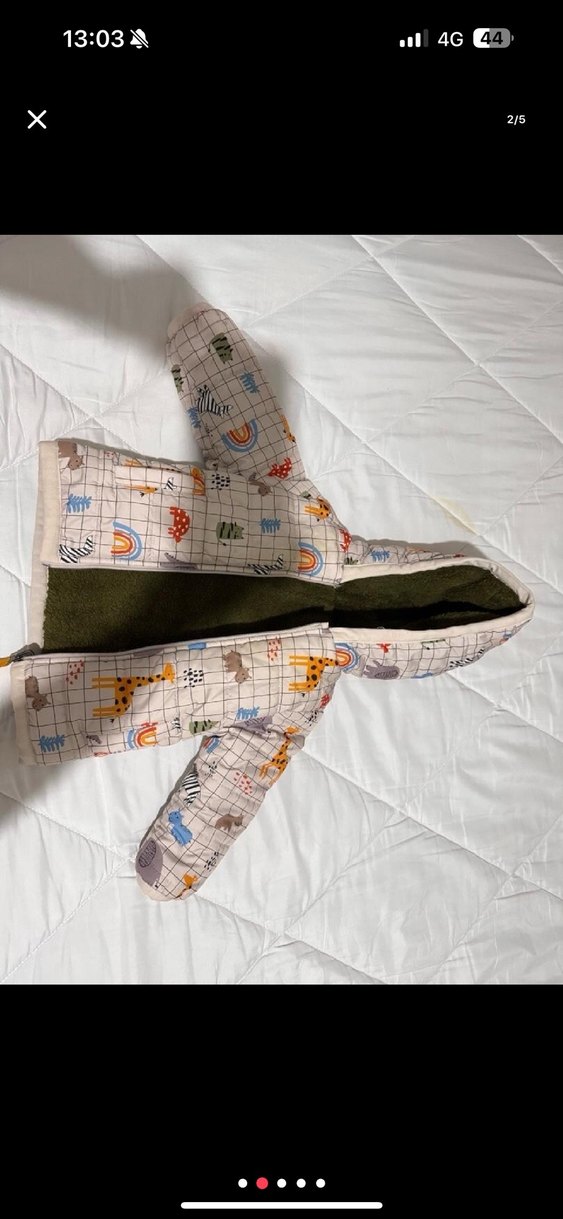 Kapüşonlu Baskılı Erkek Çocuk Mont - Görsel 3