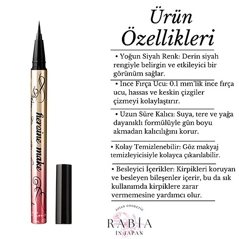 Diğer KissMe Heroine Make Eyeliner