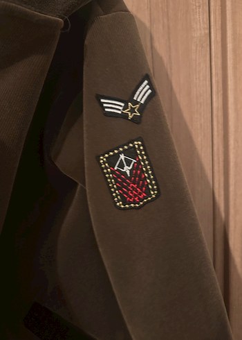 Yeşil kaban haki kalın m beden - Görsel 5