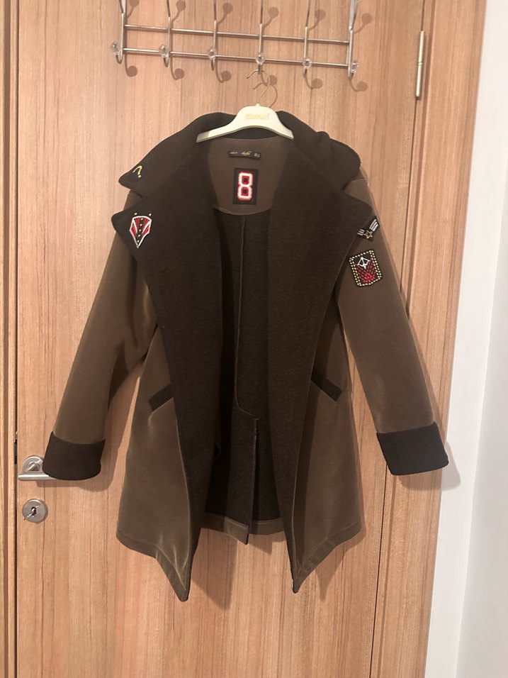 Yeşil kaban haki kalın m beden - Görsel 2