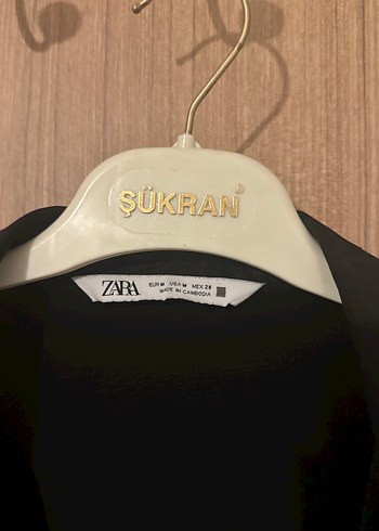 Siyah Keten Kadın Gömlek - Görsel 5