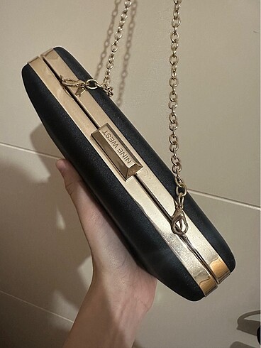 Beden siyah Renk Nine west çanta