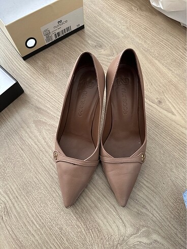 Nursace Stiletto topuklu ayakkabı ince topuk