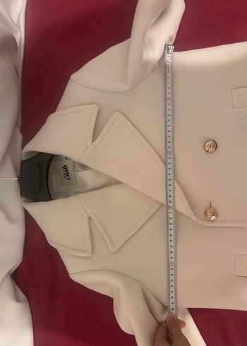 beymen club kırık beyaz yün kaban - Görsel 15