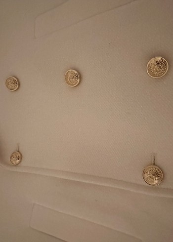 beymen club kırık beyaz yün kaban - Görsel 13