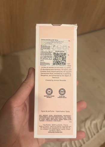Yves Rocher Evidence Kadın Parfümü 100 ml - Görsel 4