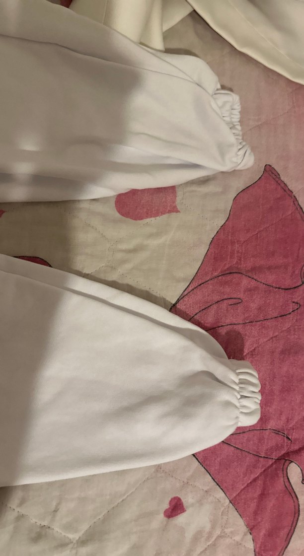 Beyaz Rahat Kesim Kadın Eşofman Altı - Görsel 3