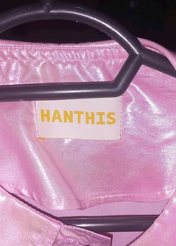 Parlak Pembe Düğmeli - Görsel 2