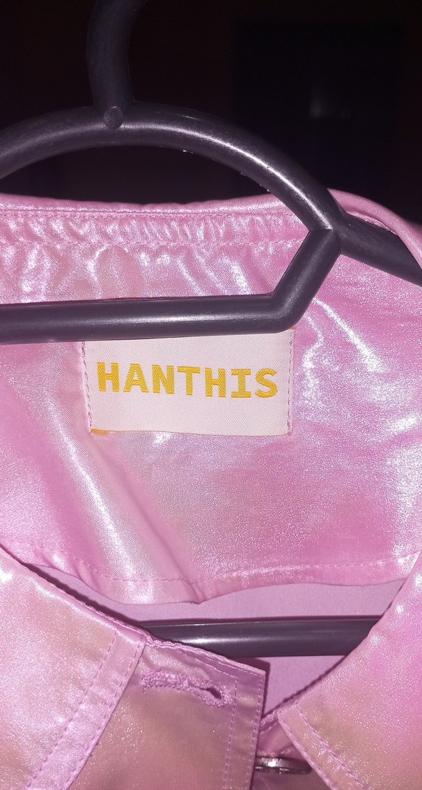 Parlak Pembe Düğmeli - Görsel 2