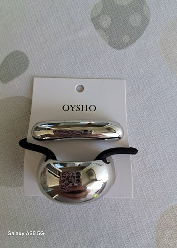 Oysho Gumus Metal Sac Tokasi