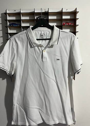 Lee Cooper Lee Beyaz Polo Tisort