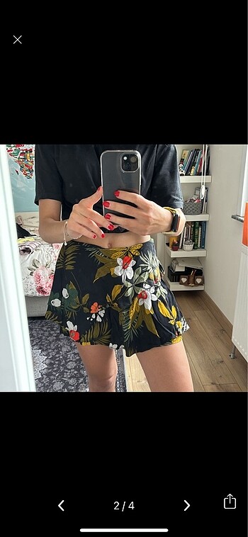 Zara Zara şort etek