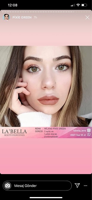 Labella Milano Pixie Green Lens