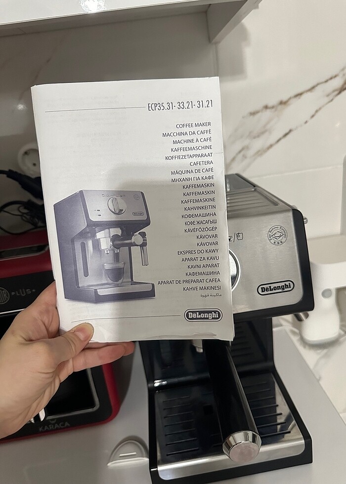 Espresso makinesi delonghi ECP 35.31 - Görsel 3