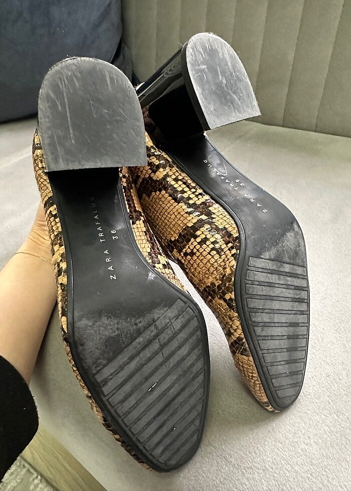 Yılan derisi detaylı zara bot - Görsel 2