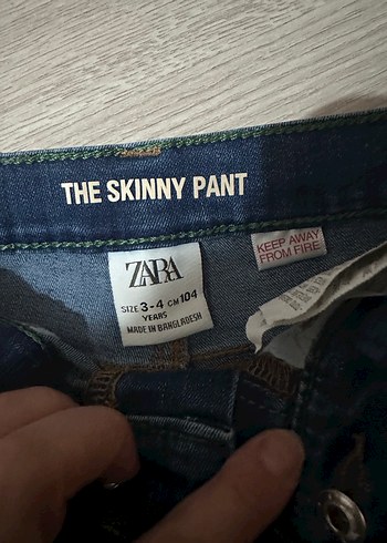 Erkek Çocuk Lacivert Denim Pantolon - Görsel 2