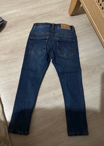 Erkek Çocuk Lacivert Denim Pantolon - Görsel 3