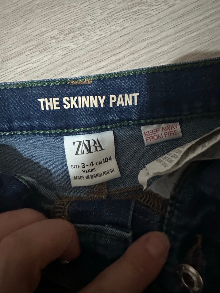 Erkek Çocuk Lacivert Denim Pantolon - Görsel 2