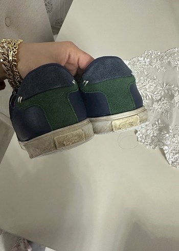 Lacoste Lacivert erkek  Spor Ayakkabı - Görsel 4