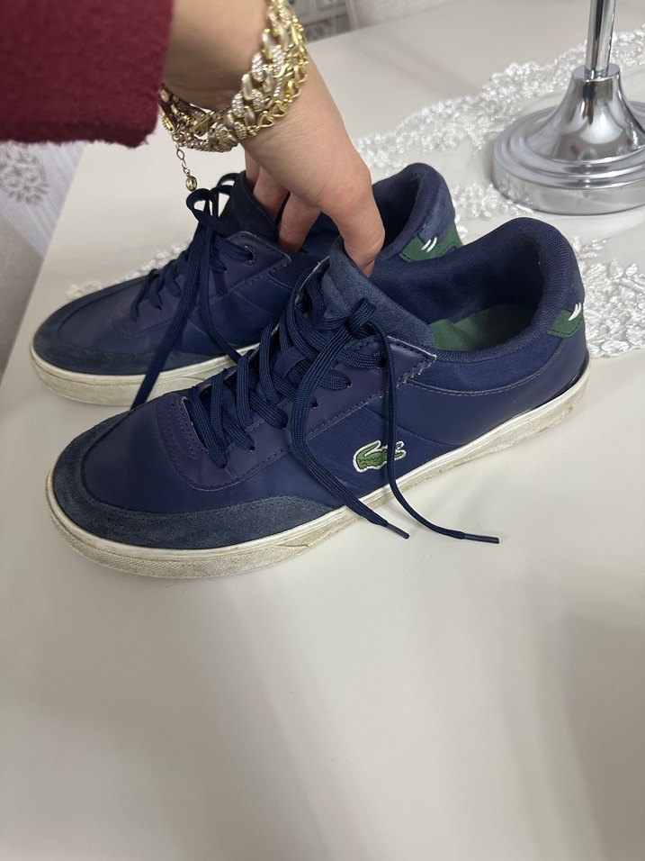 Lacoste Lacivert erkek  Spor Ayakkabı - Görsel 2