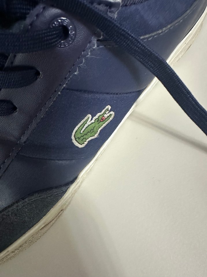 Lacoste Lacivert erkek  Spor Ayakkabı - Görsel 3
