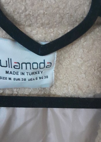 buskuvi  renk  Midi Kadın Kaban Düğmeli - Görsel 3