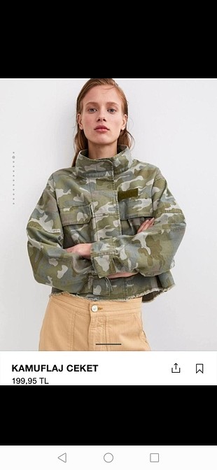 ZARA KAMUFLAJ MONT SEZON TRENDİ ??????????