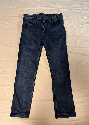 Erkek Lacivert Normal Boy Denim Pantolon