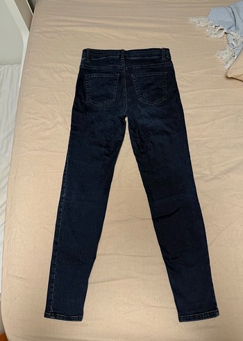 LC Waikiki Lacivert Dar Kesim Midi Kadın Kot Pantolon