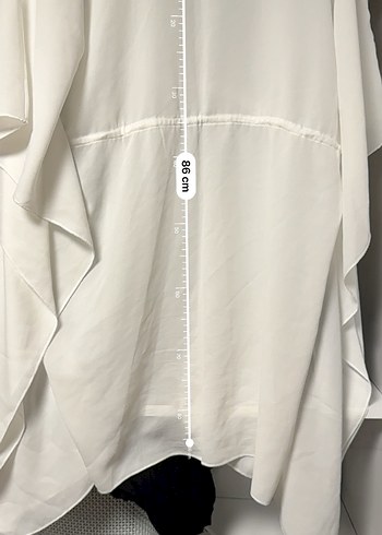 beyaz pareo - Görsel 4