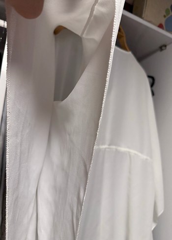 beyaz pareo - Görsel 3
