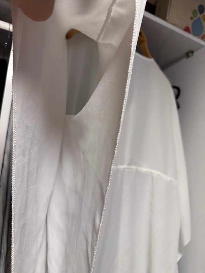 beyaz pareo - Görsel 3