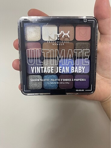 Nyx ultimate vintage jean baby far paleti