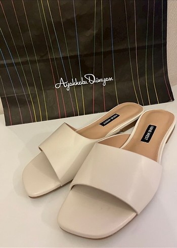 Nine West Nine West Beyaz Terlik