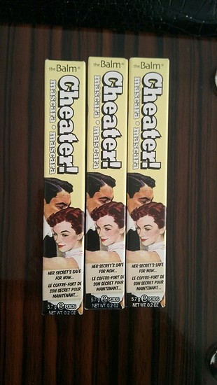 3 lü balm maskara 