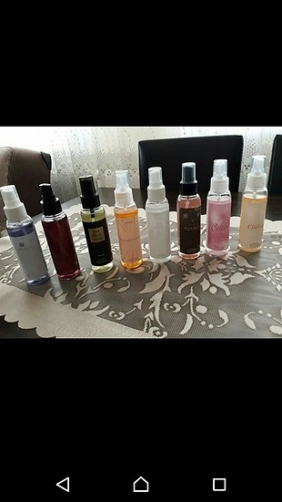 avon vücut spreyleri