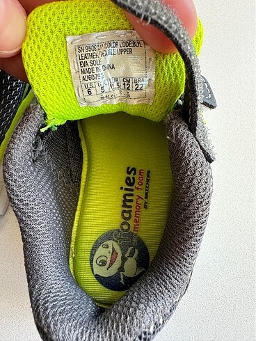 21 Beden Skechers bebek spor ayakkabı