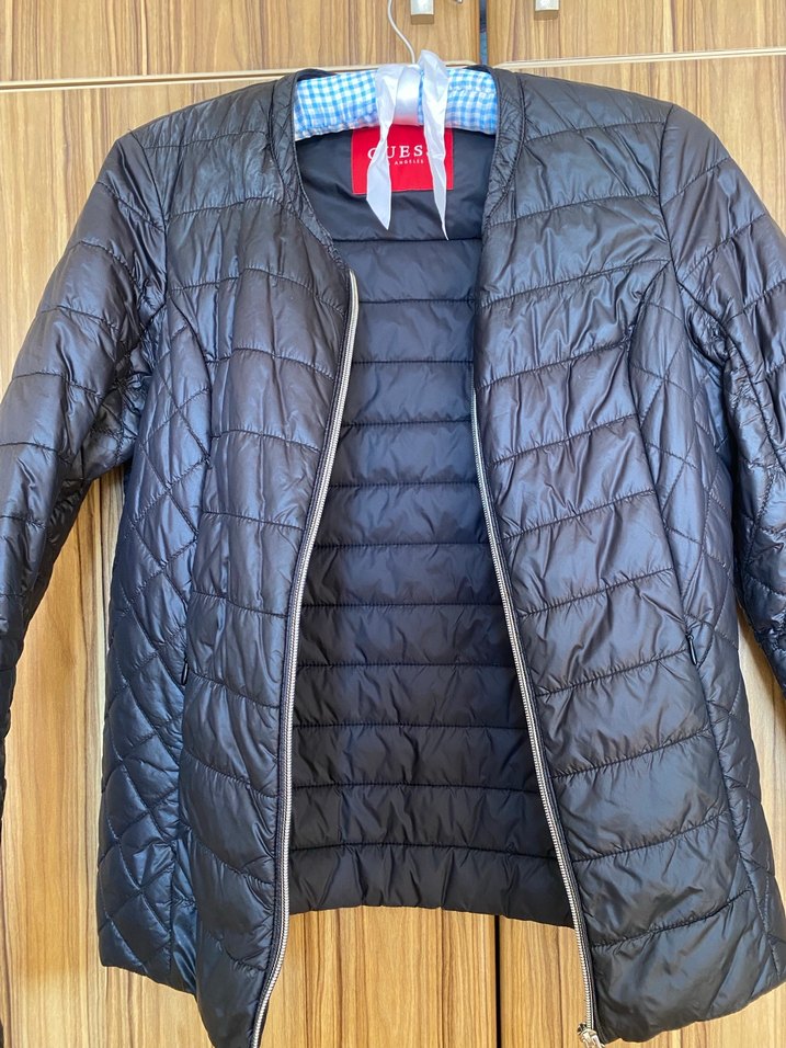 Laçivert Fermuarlı Kadın Ceket - Görsel 2