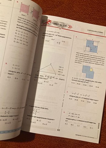 TYT AYT Matematik Soru Bankası 2'li Set - Görsel 6