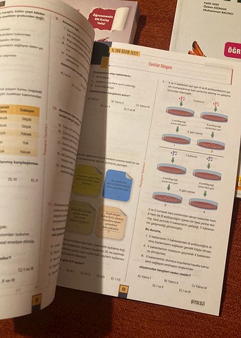 TYT-AYT Biyoloji Soru Bankası Seti - Görsel 4