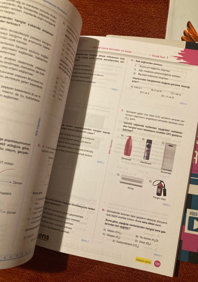 TYT-AYT Biyoloji Soru Bankası Seti - Görsel 3