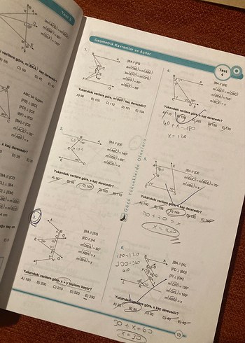TYT AYT Üniversiteye Hazırlık Geometri Soru Bankası - Görsel 2